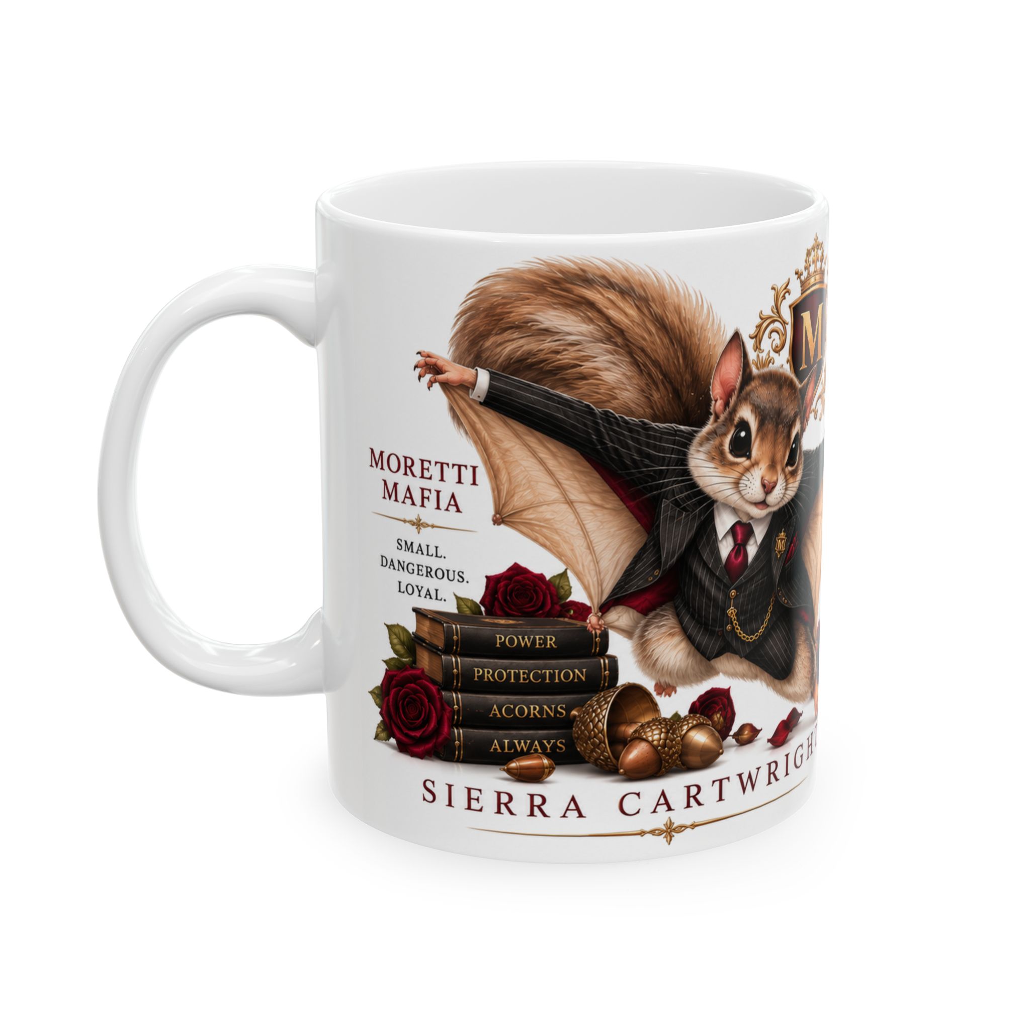 Moretti Mafia Flying Squirrel Mug